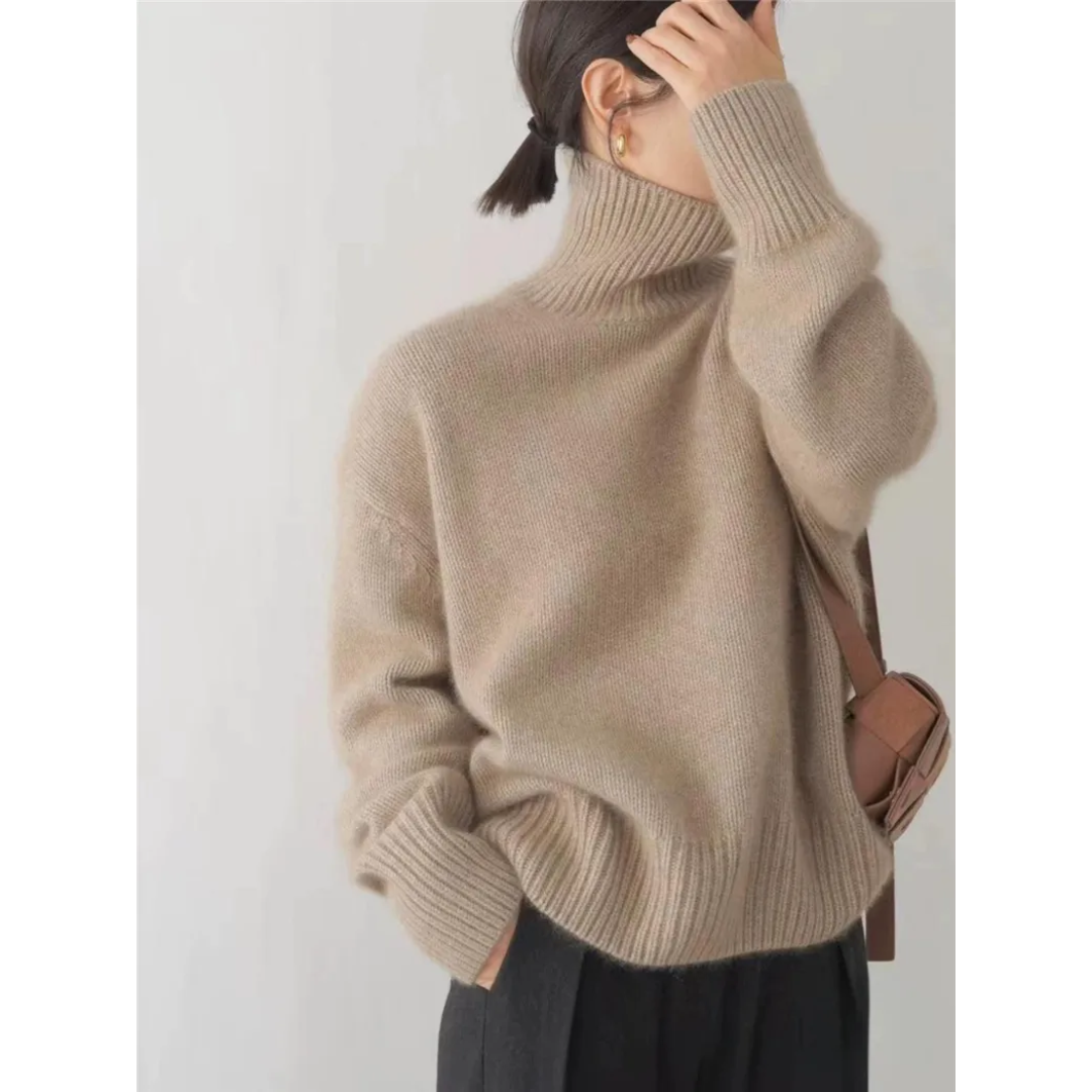 Virtucci | Woll-Rollkragenpullover - 50% RABATT