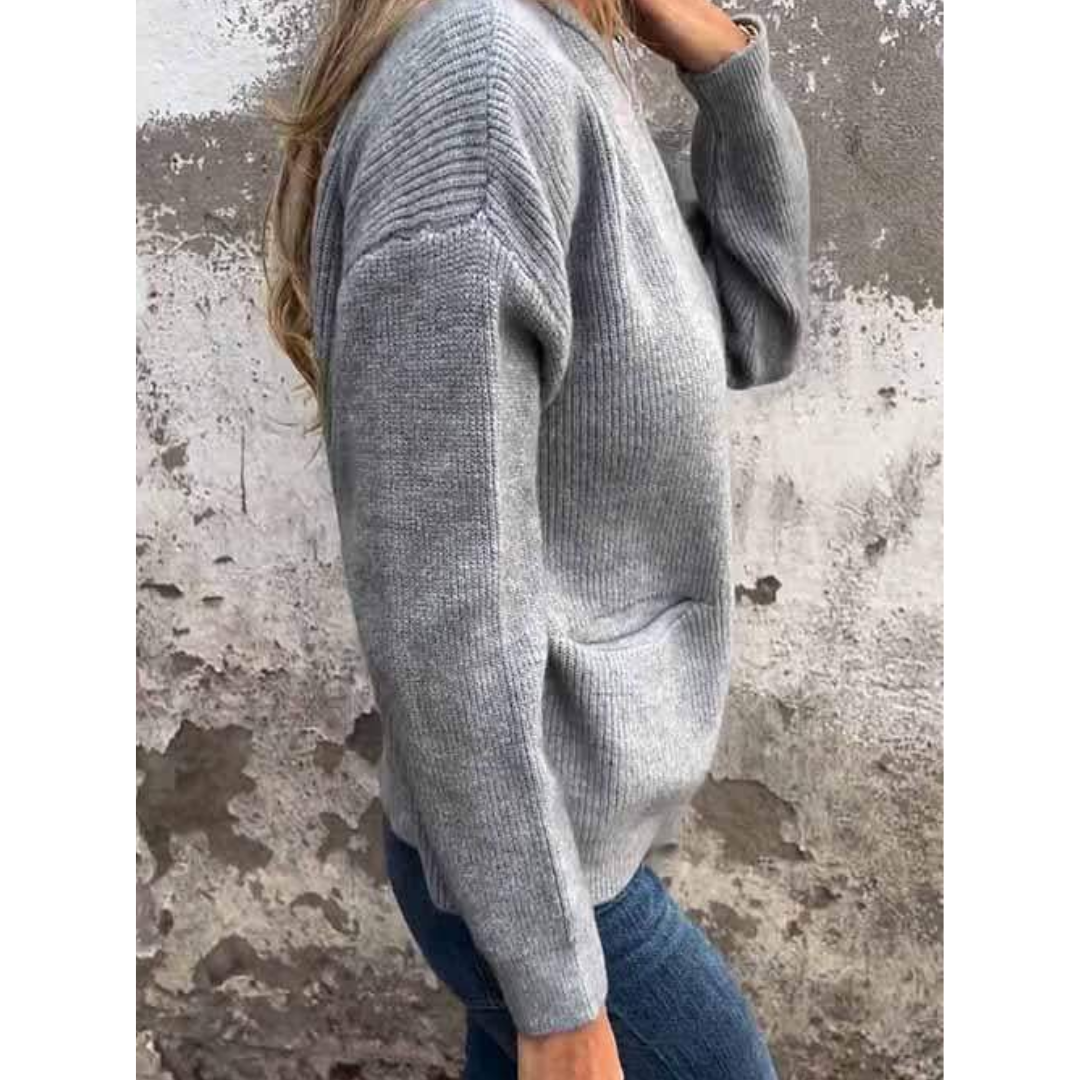 Maria™ | Cosy Zip Cardigan