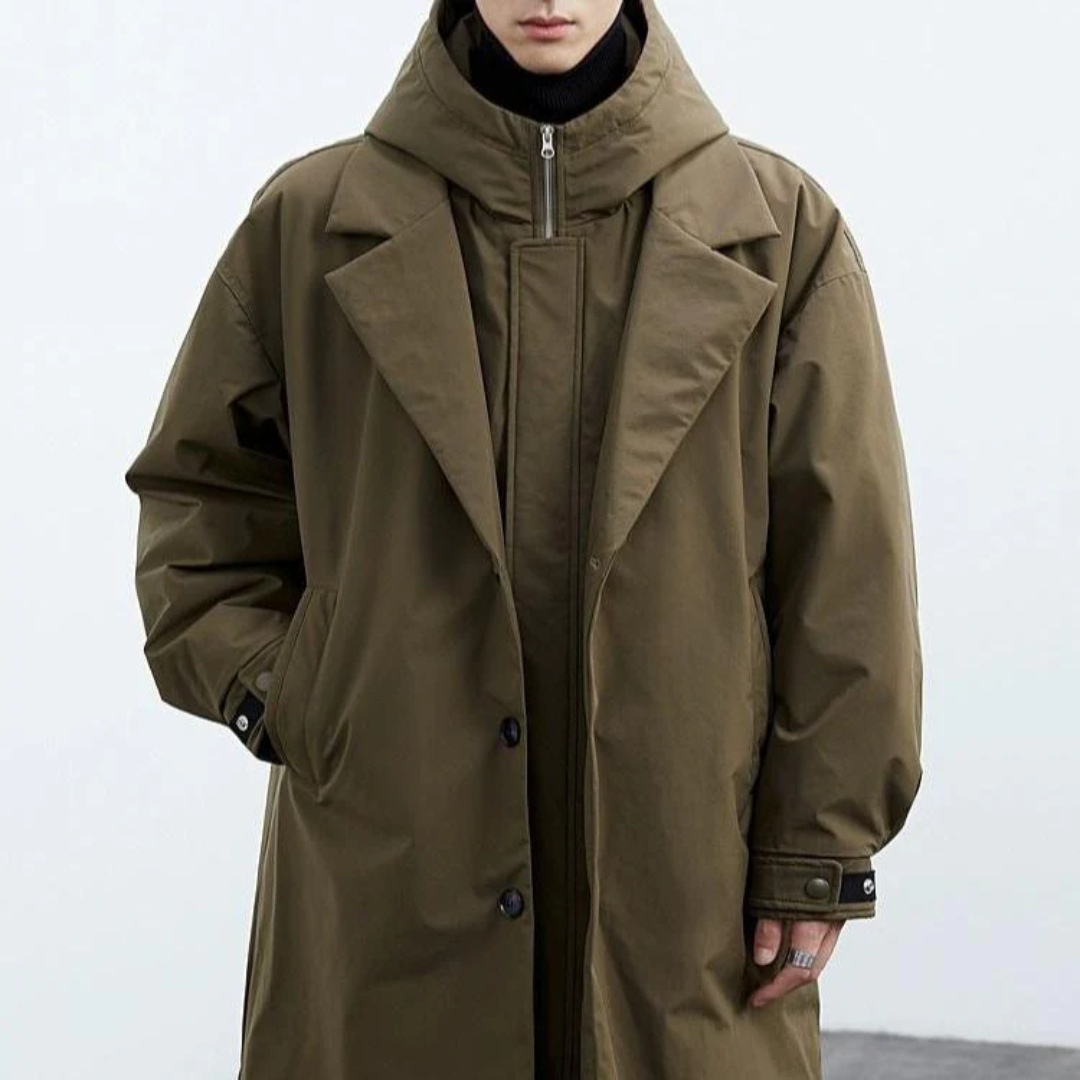 Marcus | Long Winter Coat - 70% OFF