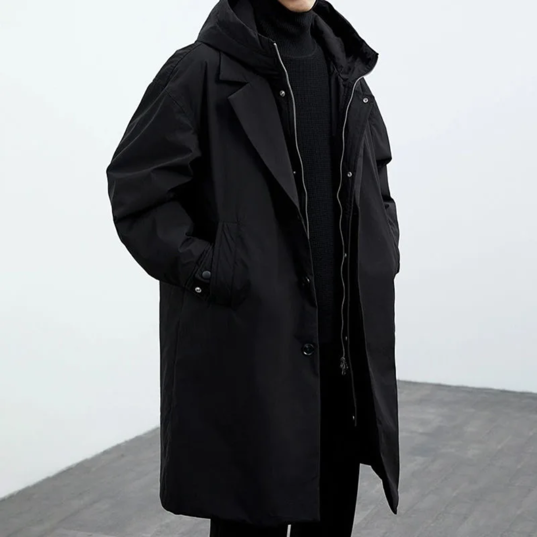 Marcus | Long Winter Coat - 70% OFF