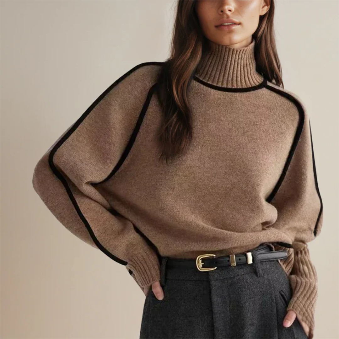 Amanda | Chic Turtleneck Sweater - 40% OFF!