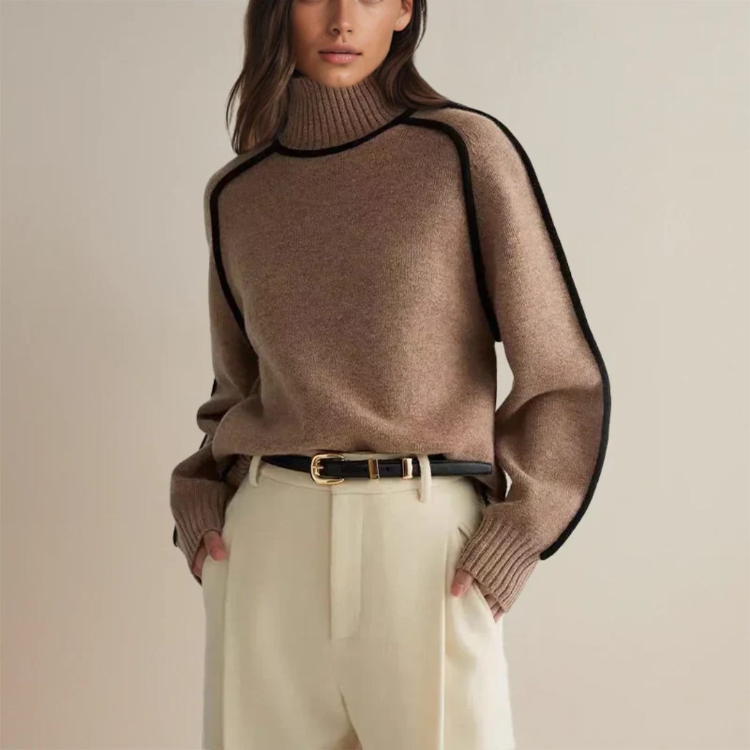 Amanda | Chic Turtleneck Sweater - 40% OFF!