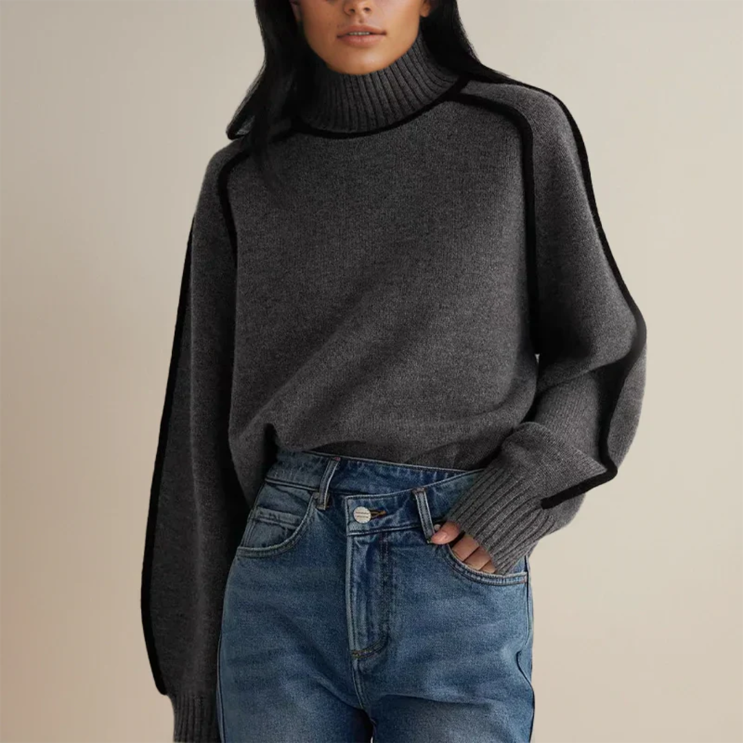 Amanda | Chic Turtleneck Sweater - 40% OFF!