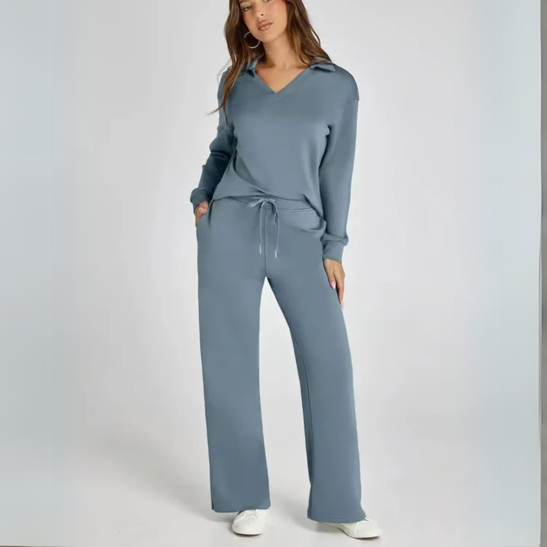 Luna | Two-Piece Casual Long Sleeve Set - 1 + 1 FREE!