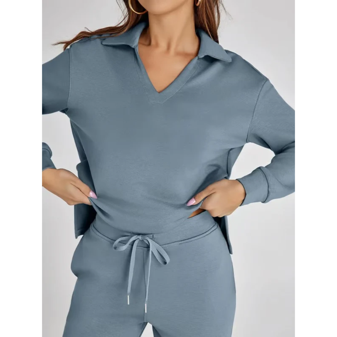 Luna | Two-Piece Casual Long Sleeve Set - 1 + 1 FREE!