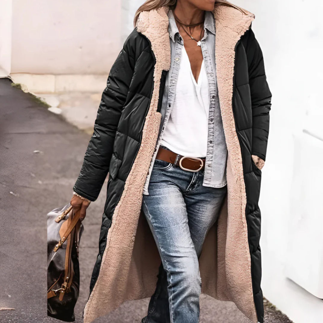 Olivia | Reversible Sherpa-Lined Parka - 50% OFF