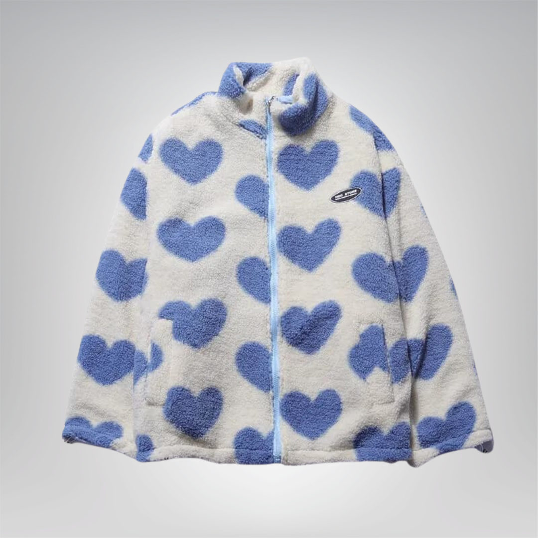 Amara | Double-Sided Heart Jacket - 55% OFF