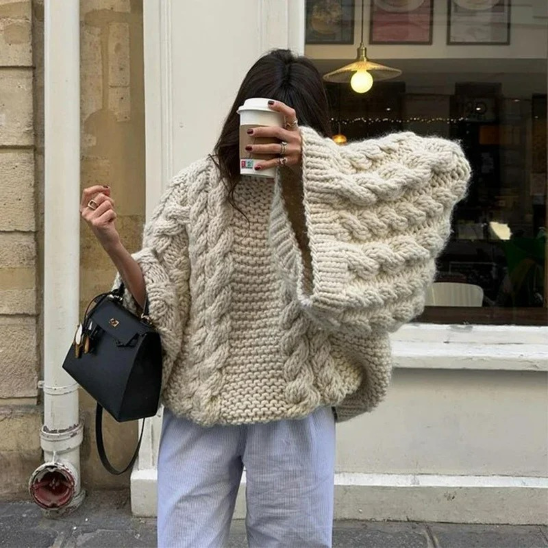 Lena | Oversize Strickpullover Damen