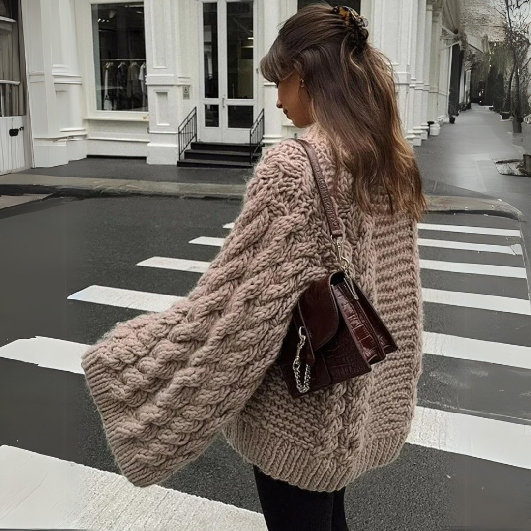 Lena | Oversize Strickpullover Damen