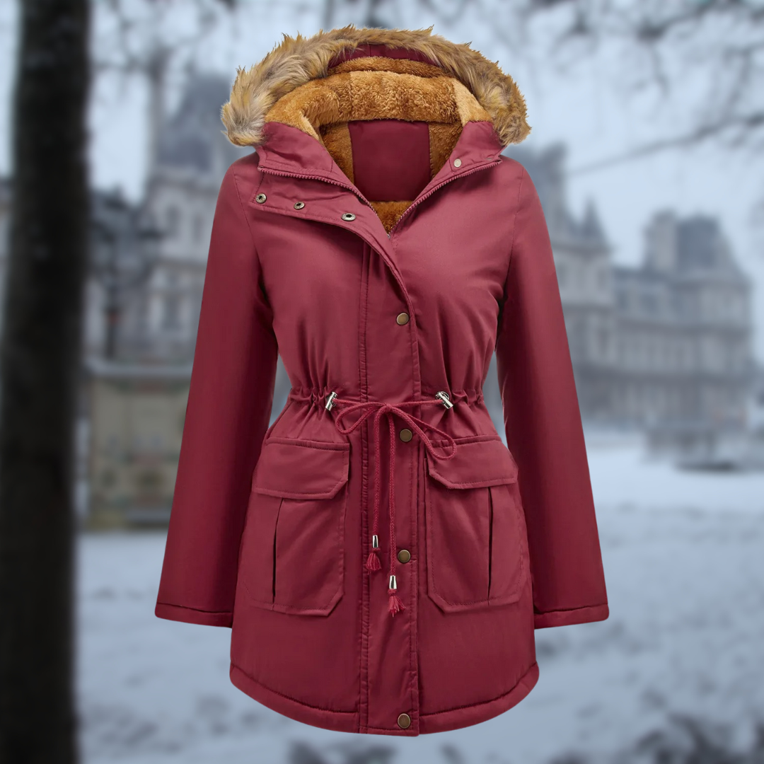 Elena | Lange Winterparka für Damen