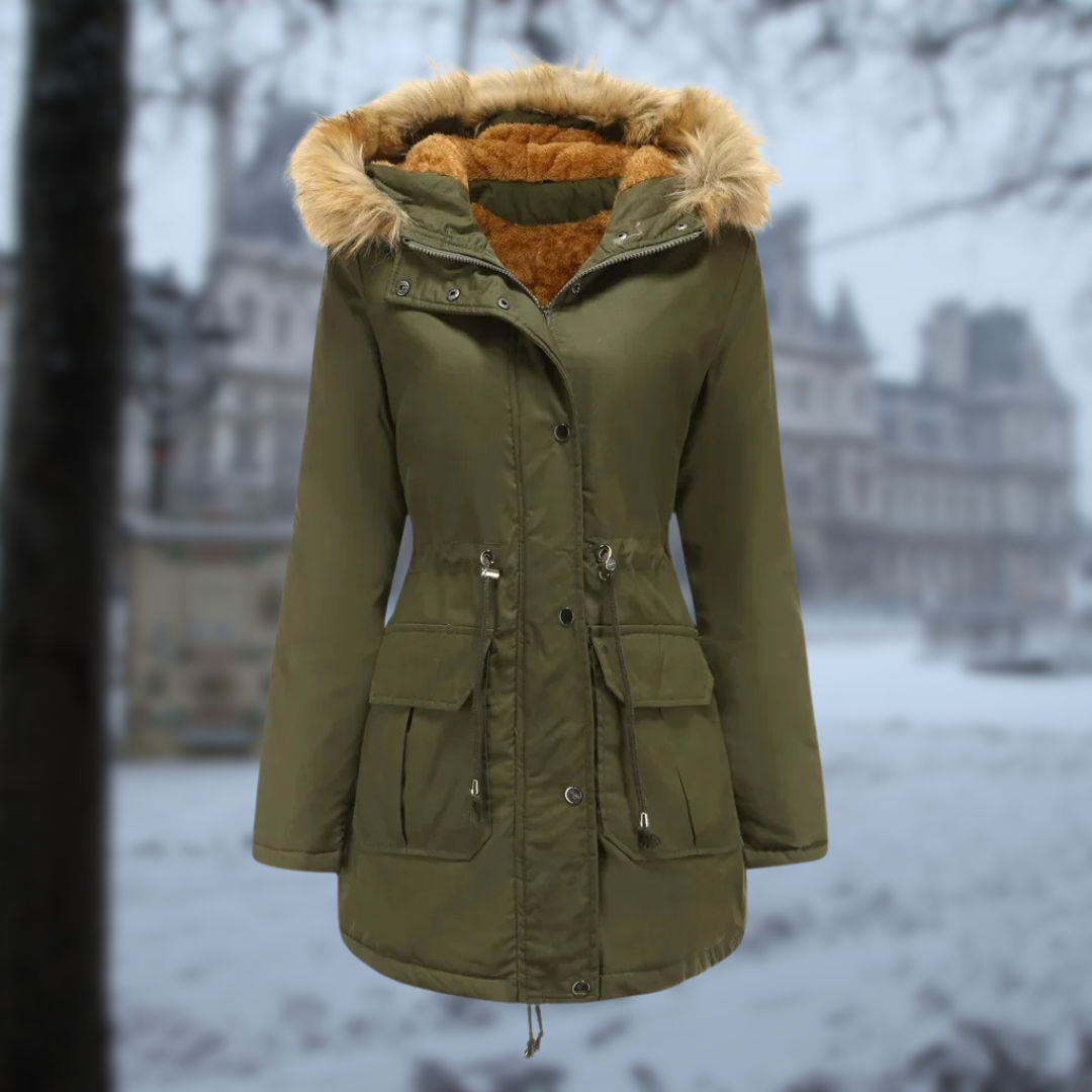 Elena | Lange Winterparka für Damen