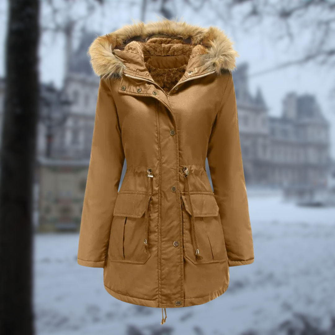 Elena | Lange Winterparka für Damen