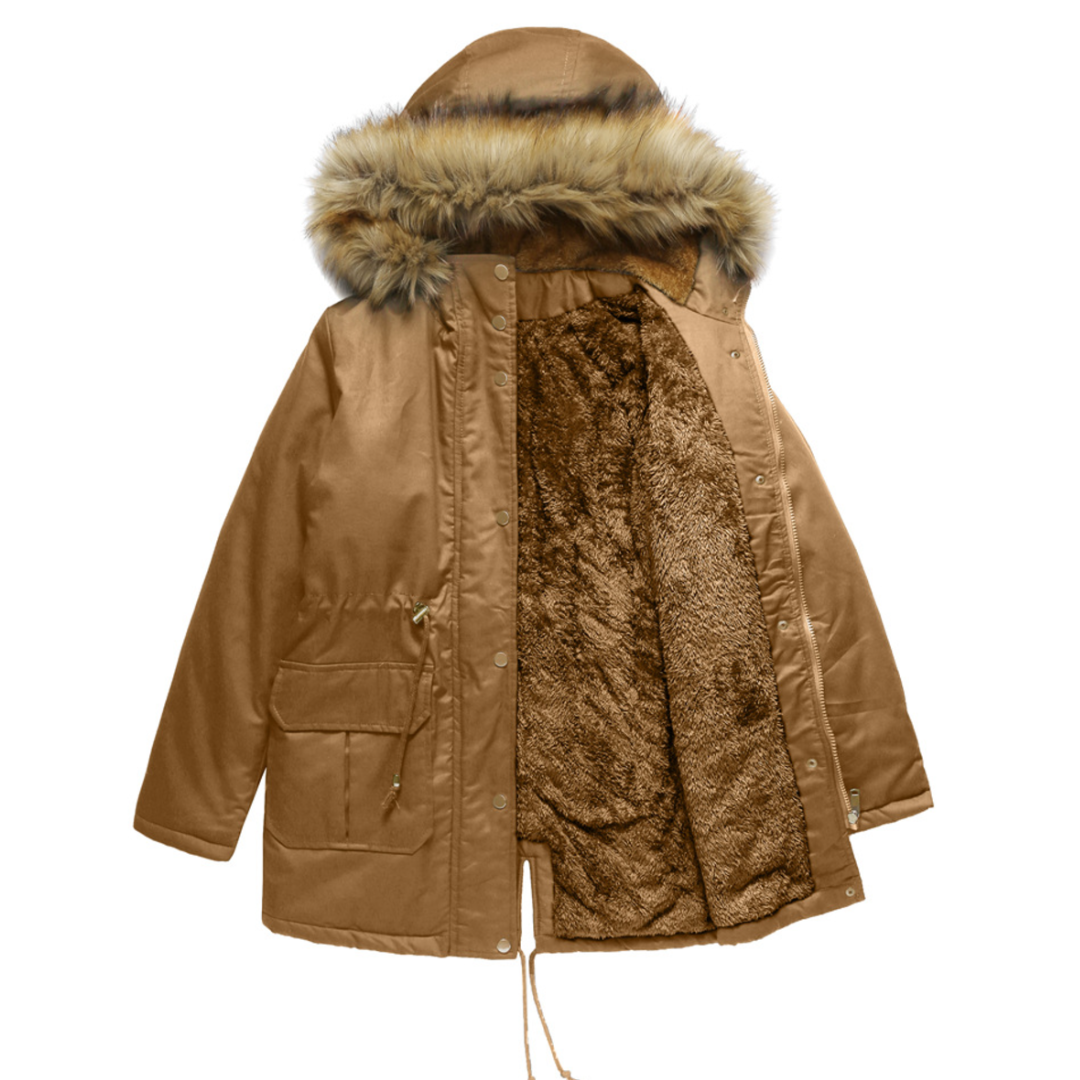 Elena | Lange Winterparka für Damen