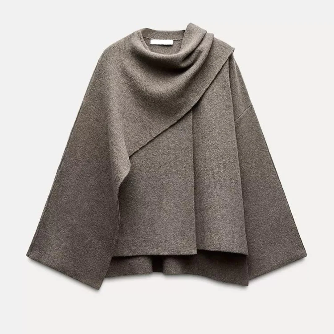 Nina | Eleganter Cape-Mantel - 45% RABATT