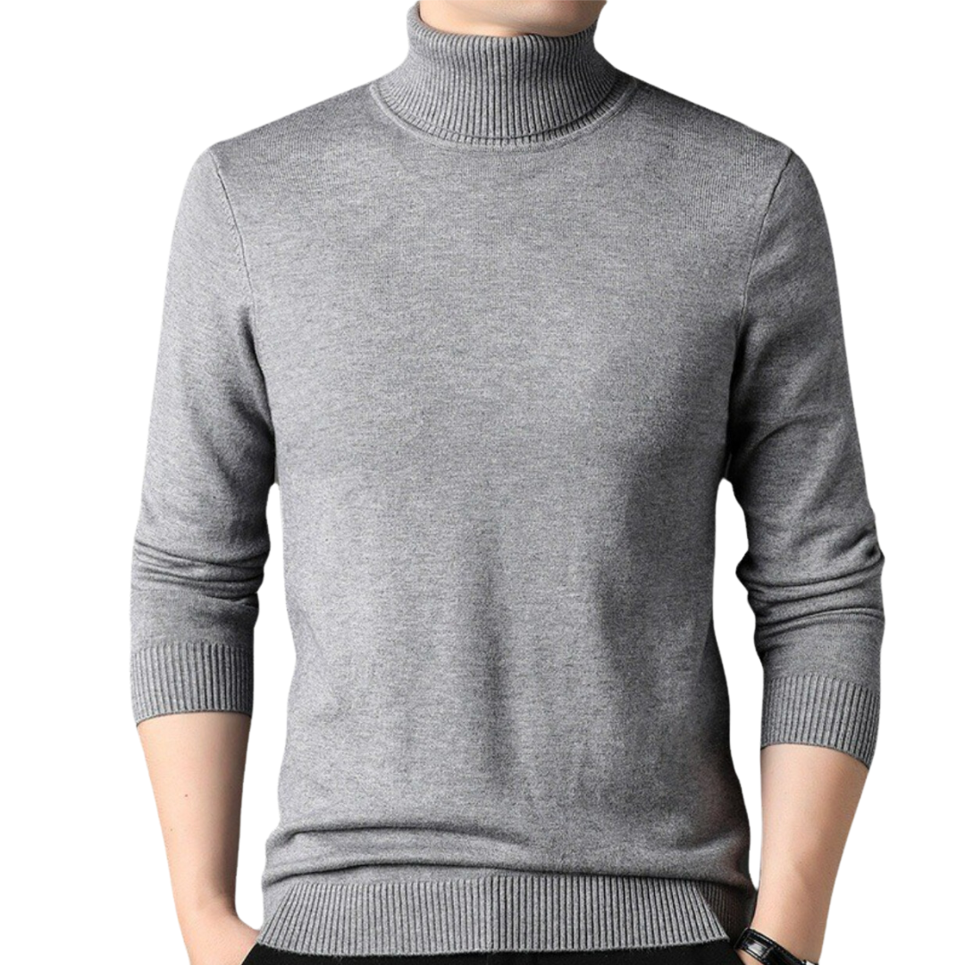 Virtucci | Eleganter Rollkragenpullover - 50% RABATT