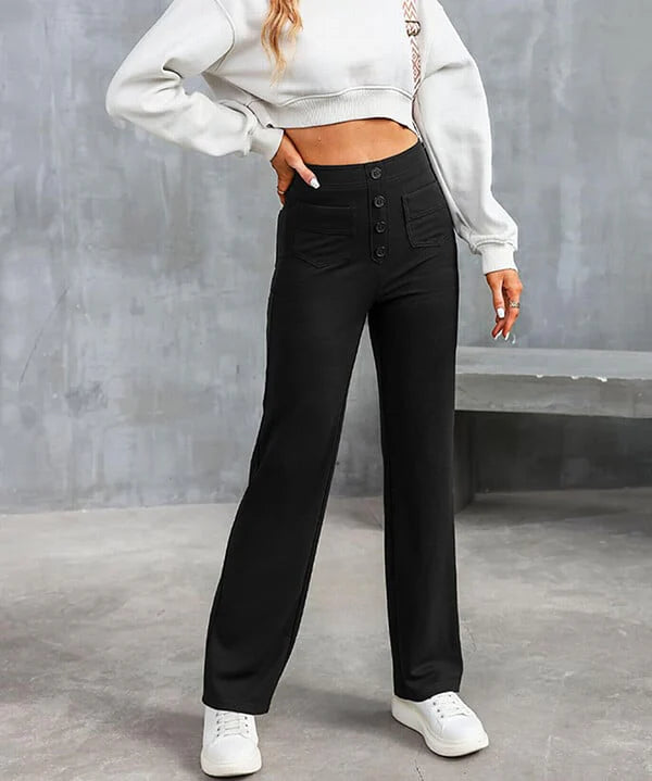 Women's Casual High Waist Stretch Pants