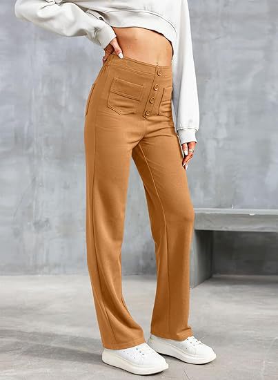 Women's Casual High Waist Stretch Pants