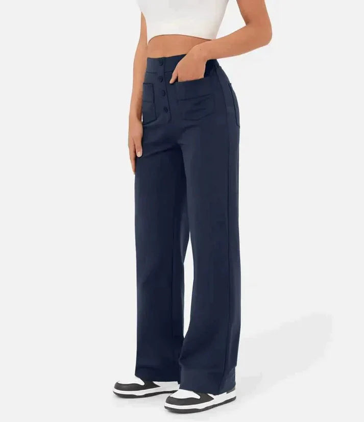 Women's Casual High Waist Stretch Pants