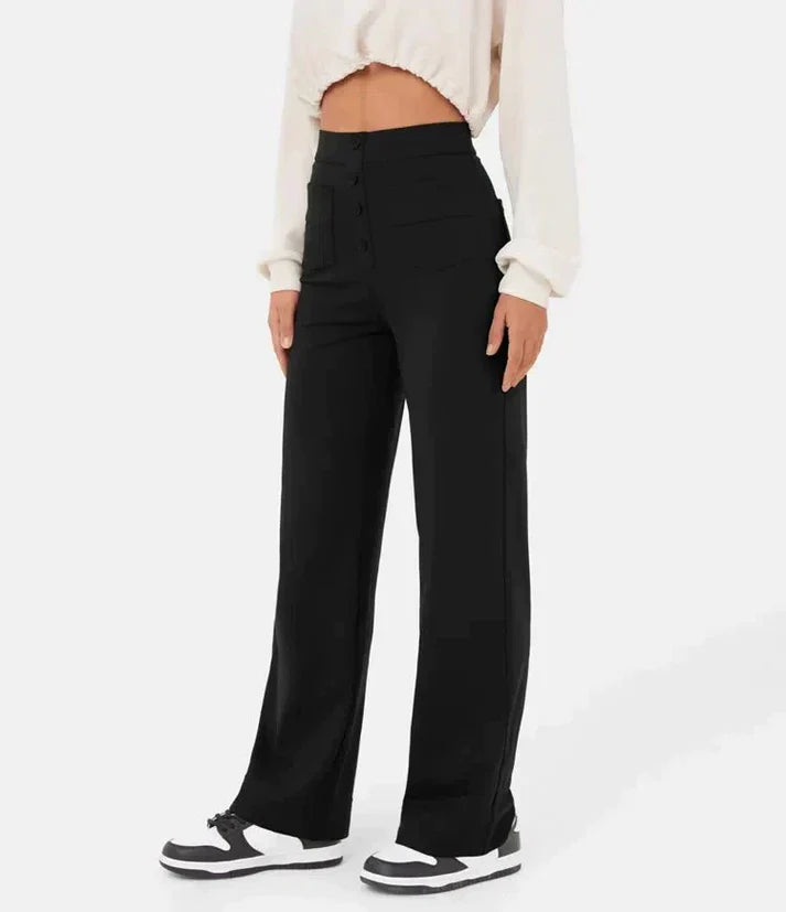 Women's Casual High Waist Stretch Pants