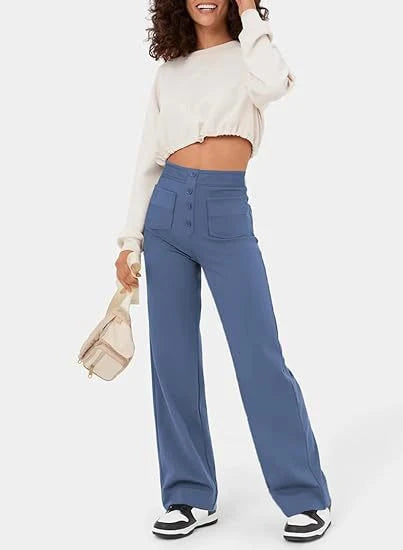 Women's Casual High Waist Stretch Pants