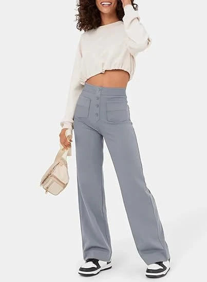 Women's Casual High Waist Stretch Pants